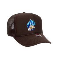 Vegeta Super Blue Evolution Foam Trucker Hat | Artistshot