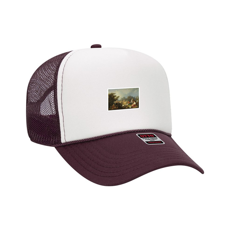 View From Nahant At Sunset Thomas Chambers 110521432 Foam Trucker Hat by hasbyart | Artistshot