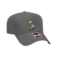 Dinosaur's Epic Fight Adjustable Baseball Cap | Artistshot