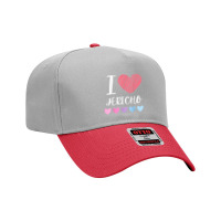 I Love Jericho Personalized Name Cool Birthday Party T Shirt Adjustable Baseball Cap | Artistshot