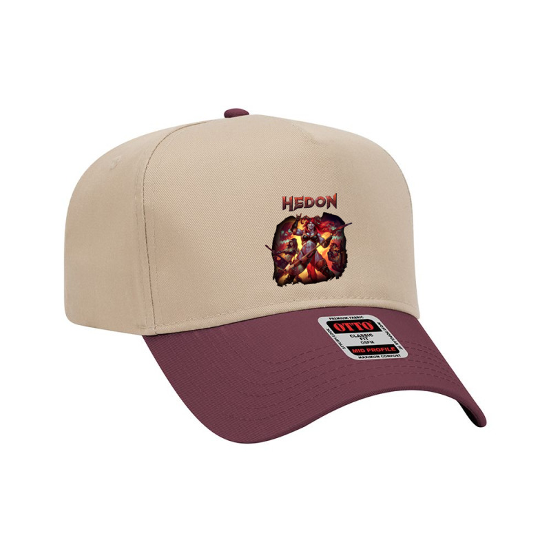 Hedon Album Cover Art (clothing Splash) Adjustable Baseball Cap | Artistshot