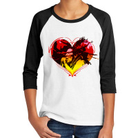 Heart Graphic Art Youth 3/4 Sleeve | Artistshot