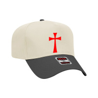 Long Cross - Knights Templar - Holy Grail - The Crusades Adjustable Baseball Cap | Artistshot