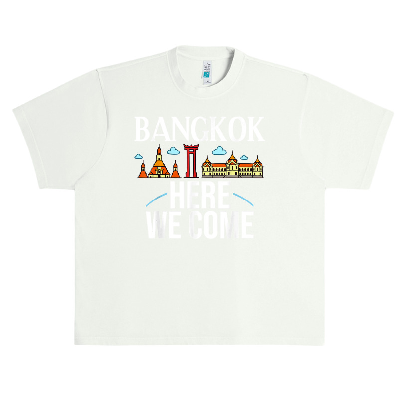 Bangkok Thailand City Trip Skyline Map Urban Heavy T-shirt by ROMAINEDWILEY | Artistshot