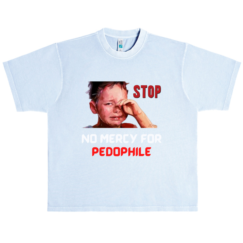 No Mercy For Pedophile,  Pedophile, Stop Urban Heavy T-shirt by cm-arts | Artistshot