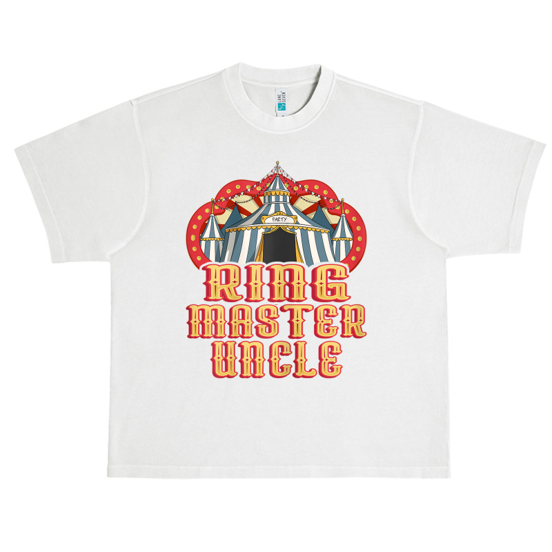 Womens Ringmaster Uncle   Vintage Circus Birthday Urban Heavy T-shirt by August | Artistshot