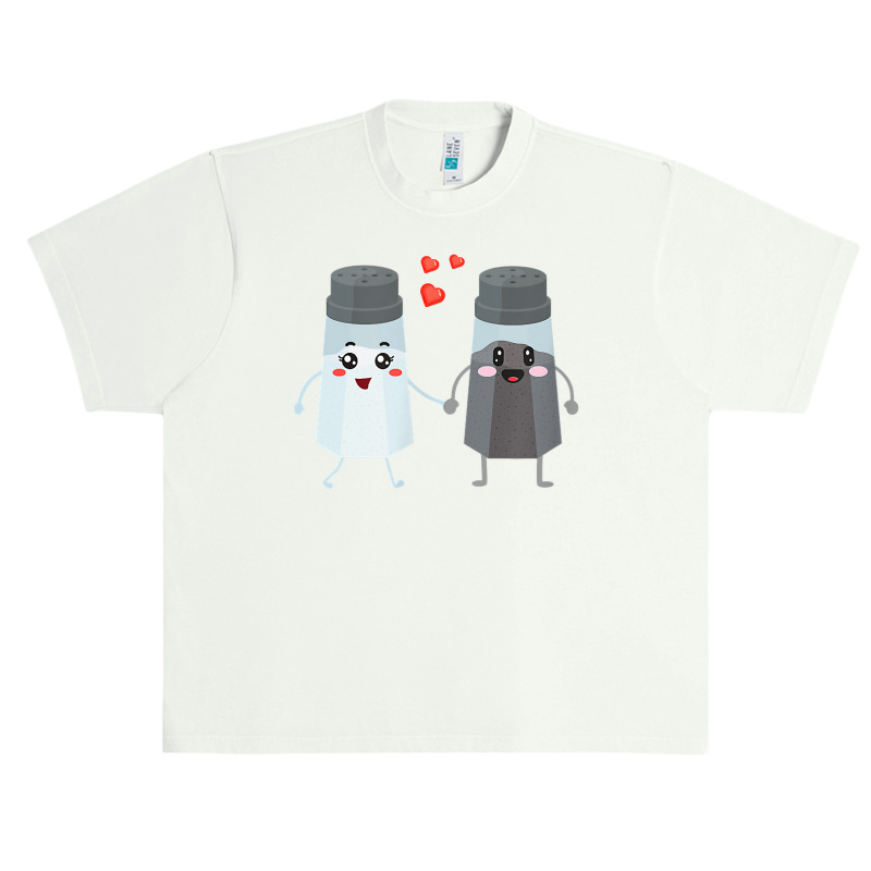 Salt And Pepper Shaker Couple Gift For Chefs And Cooks Urban Heavy T-shirt | Artistshot