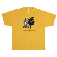 Keyboard Playing Seabird That Sings Urban Heavy T-shirt | Artistshot