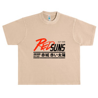 Initial D - Redsuns Tee (black) Urban Heavy T-shirt | Artistshot