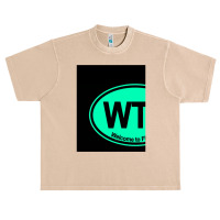 Wtf  Welcome To Florida Mint Green Urban Heavy T-shirt | Artistshot