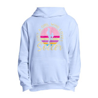 Just A Girl Who Loves Soccer Women Retro Vintage Soccer Urban Pullover Hoodie | Artistshot