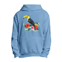 Toucan Exotic Birds Tropical Flowers Leaf Bird Of Paradise Sweatshirt Urban Pullover Hoodie | Artistshot