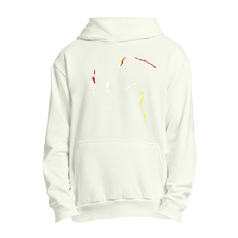 Horse For Ladies Horse Related Urban Pullover Hoodie by cm-arts | Artistshot