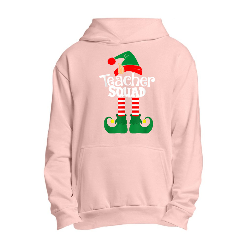 Teacher Squad Elf Squad,squad Elf T Shirt Urban Pullover Hoodie | Artistshot