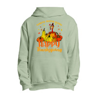 Thankful Grateful Blessed Happy Thanksgiving Pilgrim Turkey T Shirt Urban Pullover Hoodie | Artistshot