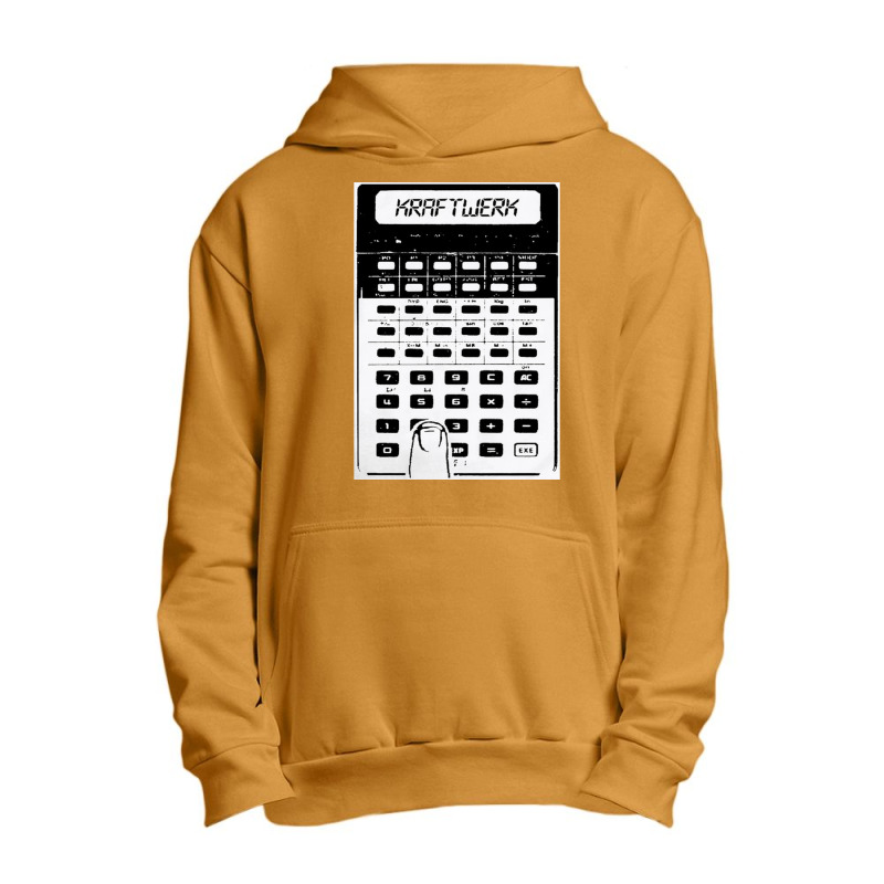 Kraftwerk Pocket Calculator, Kraftwerk, Pocket, Calculator, The Kraftw Urban Pullover Hoodie | Artistshot