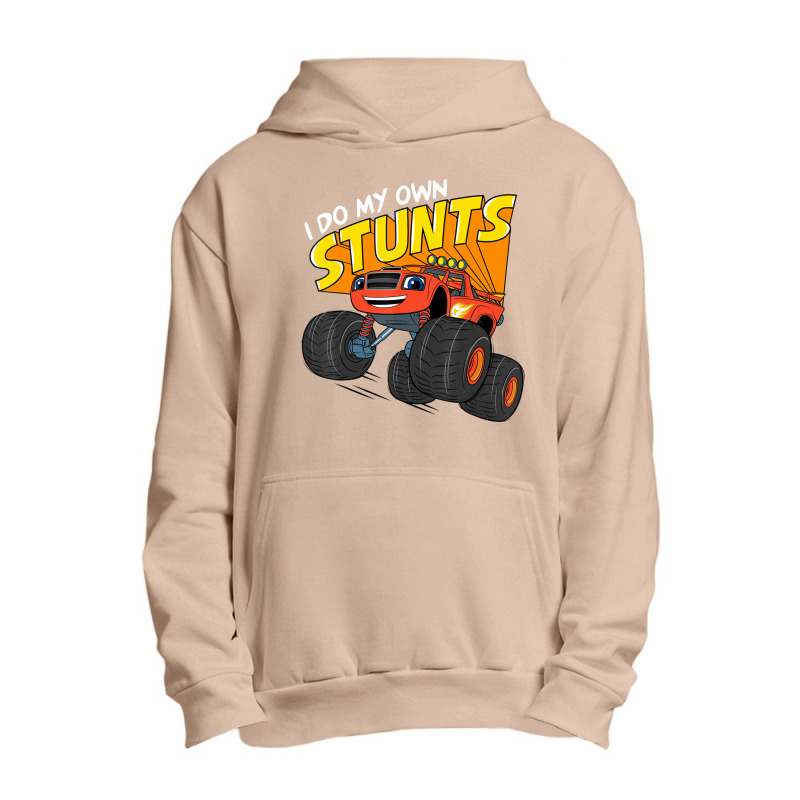 Blaze & The Monster Machines Blaze (i Do My Own Stunts) Urban Pullover Hoodie | Artistshot