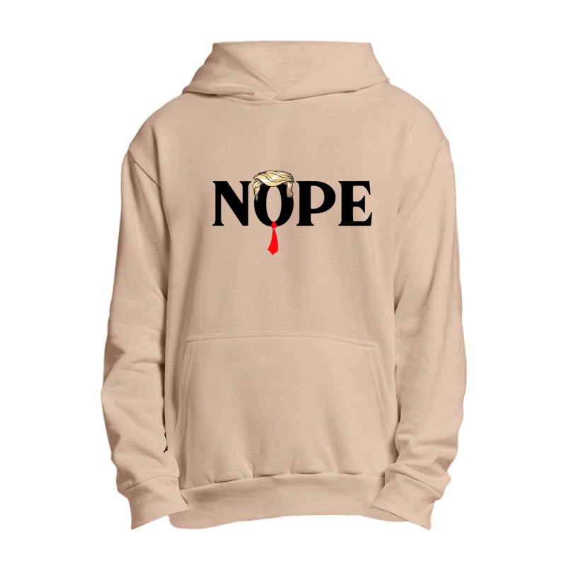 Nope Trump Urban Pullover Hoodie by AMYBROKER | Artistshot