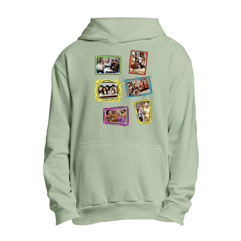 Friends Framed Memories Urban Pullover Hoodie by PhanBo | Artistshot