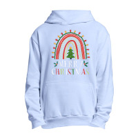 Christmas Matching Family Shirt Rainbow Xmas Tree Lights Urban Pullover Hoodie | Artistshot