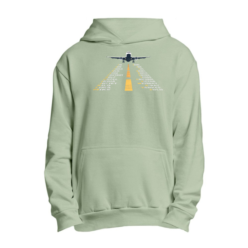 Phonetic Alphabet Pilot Cadet Airplane Urban Pullover Hoodie | Artistshot