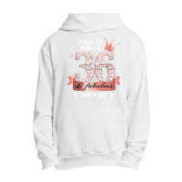 36 & Fabulous I Rose And Black Party Group Candid Photo Item Urban Pullover Hoodie | Artistshot