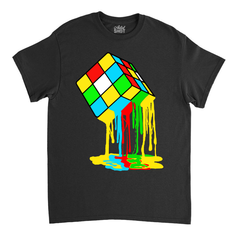 Love Brick Games Fan Of Rubriks Cube Classic T-shirt by Avanza Tees | Artistshot