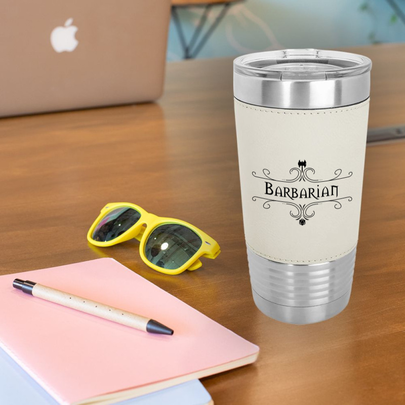 Barbarian Dungeon & Dragons Class Leatherette Tumbler | Artistshot