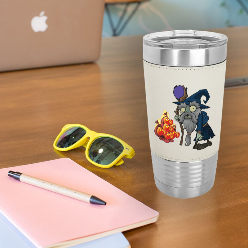 Plantsvszombiesmerlincharacter1 Leatherette Tumbler | Artistshot