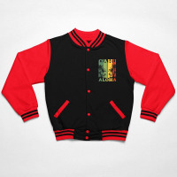 Oahu Aloha Hawaiian Lover Island Palm Beach Holiday Bomber Jacket | Artistshot