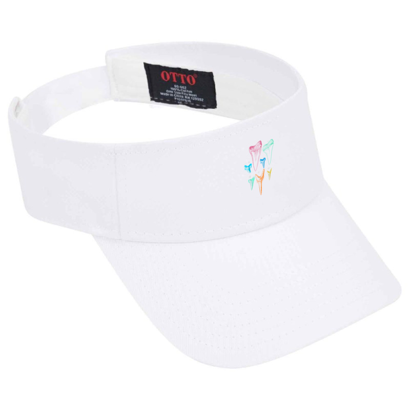 Shark Tooth Hunting Identity Key T Shirt Visor Hat | Artistshot