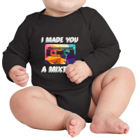 Cassette Tape Costume 80s 90s Vintage Retro For Men Women Long Sleeve Baby Bodysuit | Artistshot