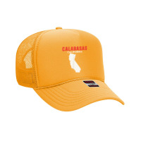 Calabasas California Usa State America Travel Californian T Shirt Foam Trucker Hat | Artistshot