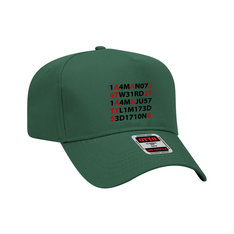 I’m Not Weird, I’m Just Limited Edition - 1 4m N07 W31rd 1 4m Ju57 Adjustable Baseball Cap by LUISRIVER | Artistshot