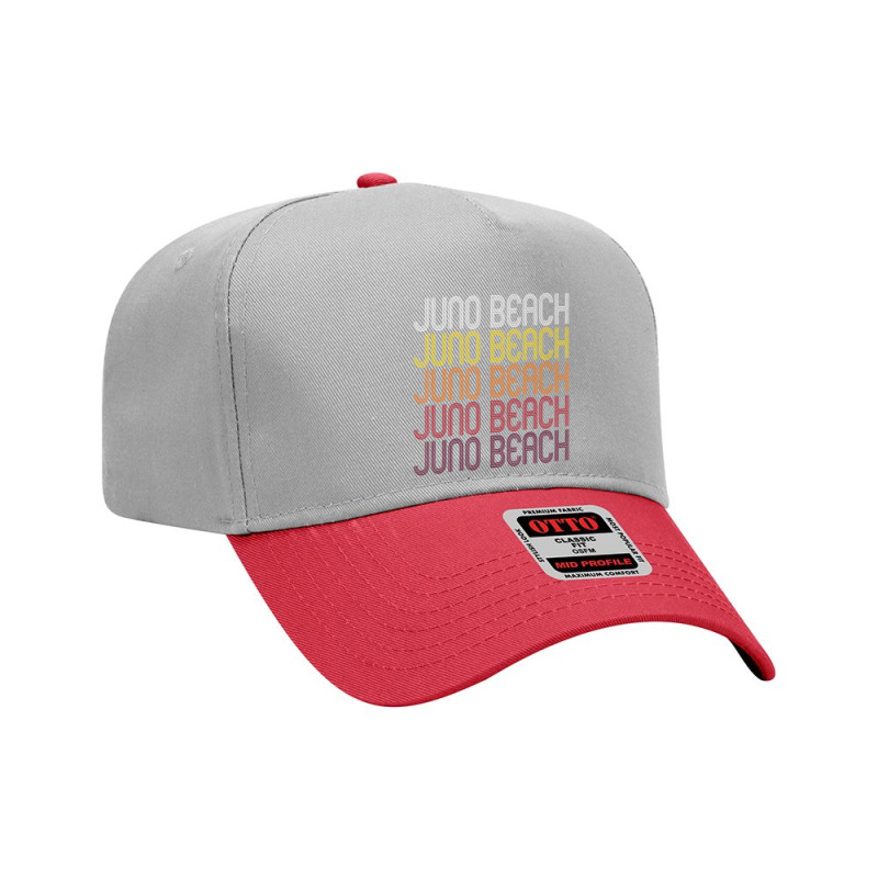 Juno Beach, Fl Vintage Style Florida Adjustable Baseball Cap | Artistshot