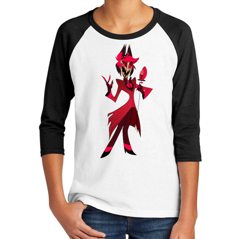 Custom Hazbin Hotel Alastor Angel Dust Jebydemon Hazbin Alastor Charlie Youth 34 Sleeve By