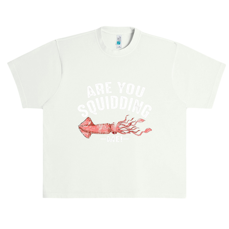 Cool Are You Squidding Me! Squid Fish Lover Urban Heavy T-shirt | Artistshot