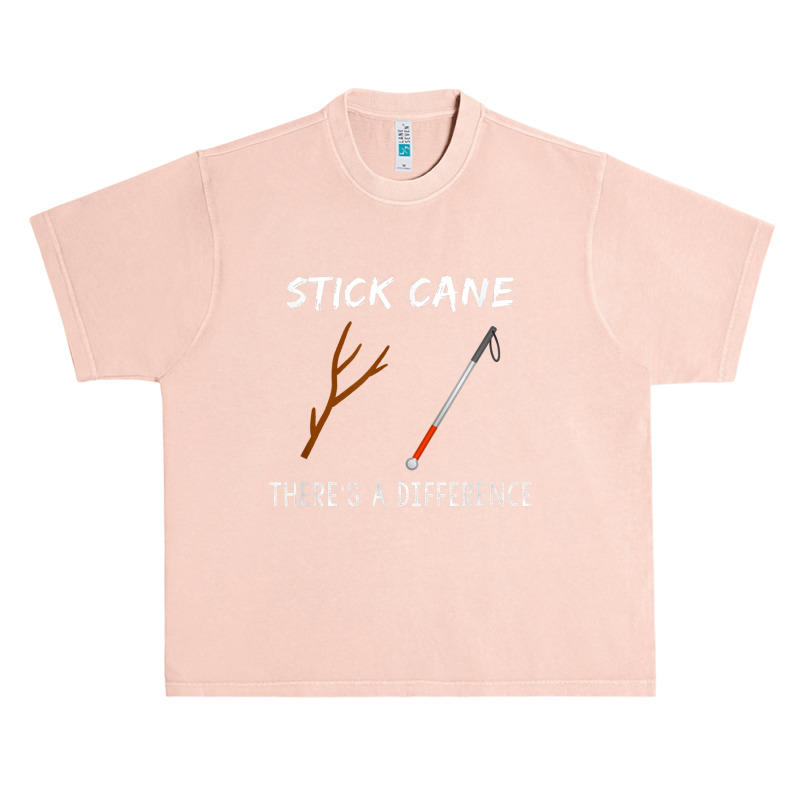 Stick Cane There's Different Orientation & Mobility Teacher T Shirt Urban Heavy T-shirt | Artistshot