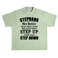 Stepdads Are Betters Than Real Dad Step Down Funny Gifts Urban Heavy T-shirt | Artistshot