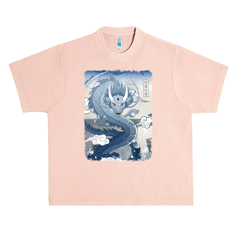 Blue Dragon (3) Urban Heavy T-shirt by Kenlofu52 | Artistshot