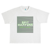 Spit Happens Wear A Mask Urban Heavy T-shirt | Artistshot