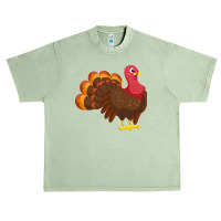 Thanksgiving Turkey Cute Thanksgiving Turkey Urban Heavy T-shirt | Artistshot