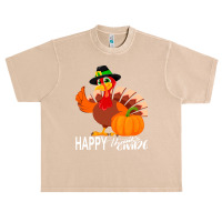 Thanksgiving Turkey Happy Thanks Giving Turkey Day Funny Gift Urban Heavy T-shirt | Artistshot