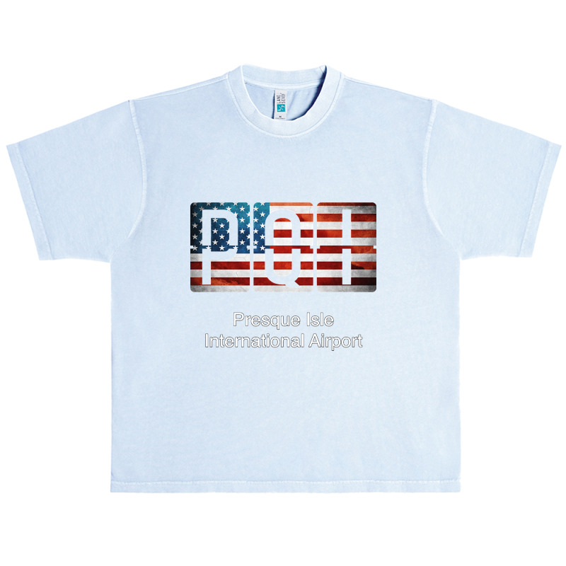 Pqi Presque Isle International Airport Urban Heavy T-shirt | Artistshot