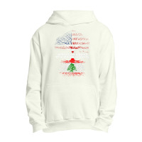 American Raised With Lebanese Roots Lebanon Urban Pullover Hoodie | Artistshot