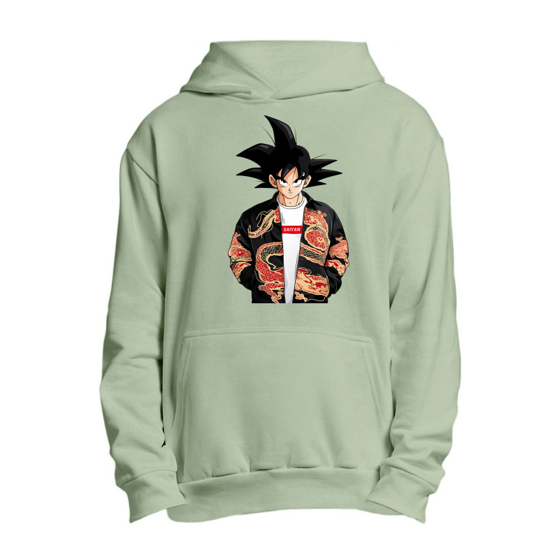 Goku Drip Fashion Urban Pullover Hoodie | Artistshot