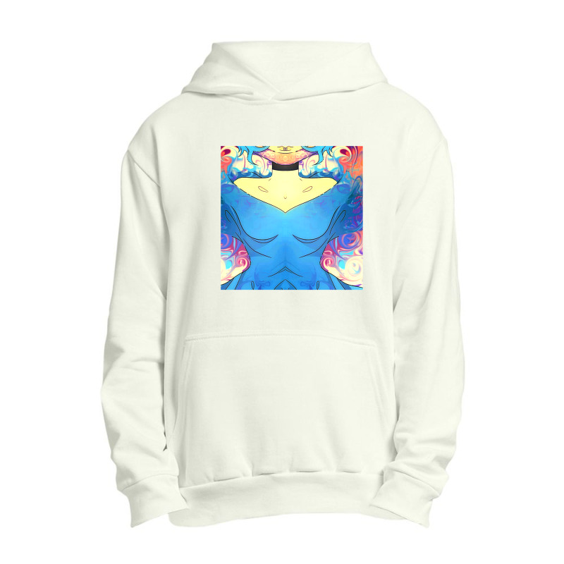 Aesthetic Glitch Girl Urban Pullover Hoodie | Artistshot