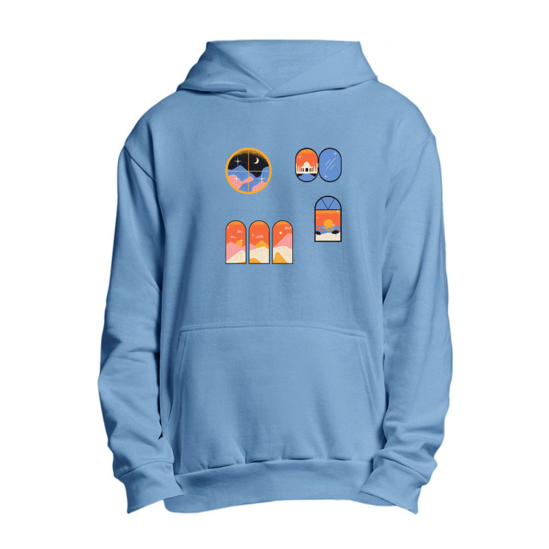 Aesthetic Summer Urban Pullover Hoodie | Artistshot