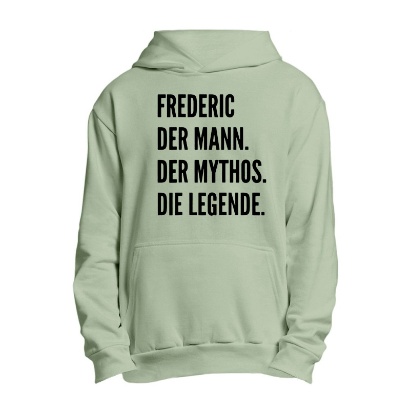 Funny German First Name Design   Frederic Urban Pullover Hoodie | Artistshot