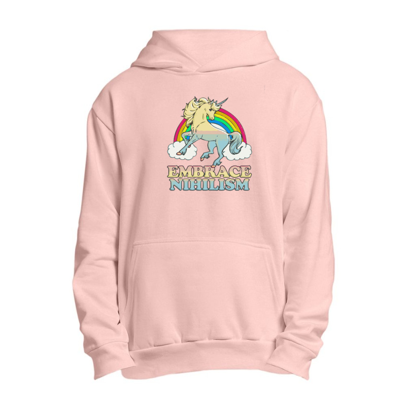 Embrace Nihilism Urban Pullover Hoodie by cm-arts | Artistshot